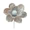 28" Beaded Velvet Magnolia Flower Stems, 2ct.